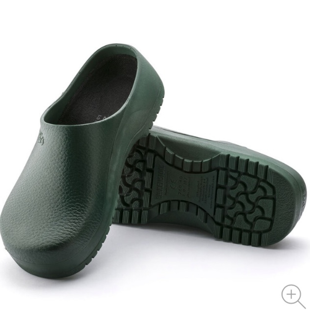 Super Birki Green Clog US Size 7